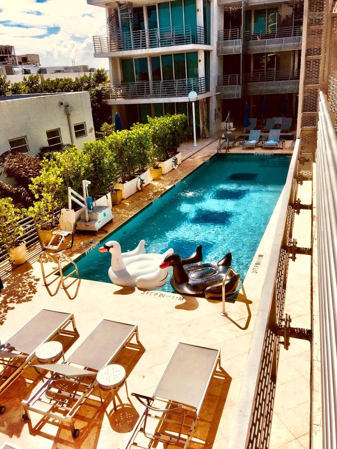 Apartment At De Soleil Hotel On Ocean Drive Маями Бийч Екстериор снимка